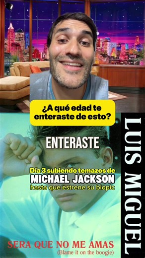 DÍA 3 SUBIENDO TEMAZOS DE MICHAEL JACKSON HASTA QUE SE ESTRENE SU BIOPIC 👌 Blame it on the boogie fue escrita por Mick Jackson (no Michael) y se convirtió en un éxito mundial gracias a su ritmo pegadizo y la voz de Michael Jackson, lanzada como el primer sencillo de su álbum Destiny. Luis Miguel hizo una versión en español que también fue un éxito. ¿Sabías esto? Dale a seguir que voy a estar subiendo temazos de Michael a Jackson y su historia hasta que se estrene su Biopic 💪 La película @micha