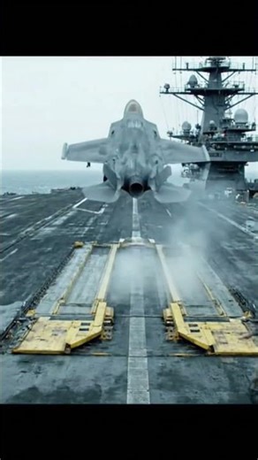 Jet Engine Fails Mid-Landing on Aircraft Carrier 🚢✈️