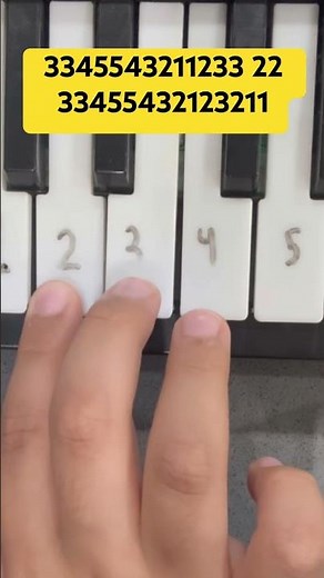 Ode to joy easy piano tutorial