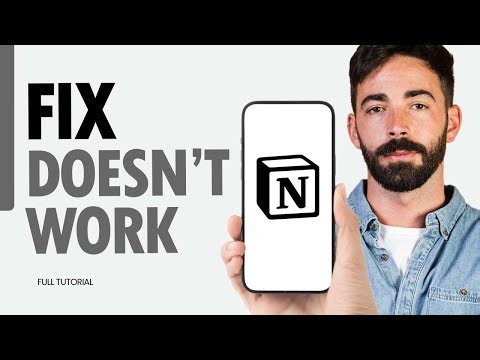 How To Fix Doesn't Work On Notion App 2024