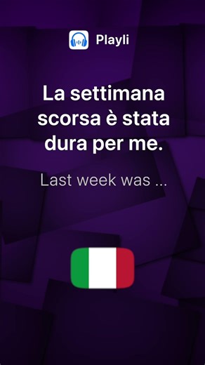 Italian Listening – No, I didn’t go to work.