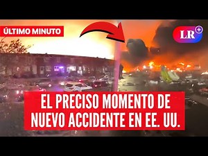 🚨 Nuevo ACCIDENTE AÉREO en EE. UU.: impactantes IMÁGENES que dejan varios MUERTOS | FILADELFIA | #LR