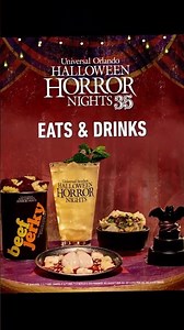 HHN 2026 Food Reveal! Feed your fear at Halloween Horror Nights!