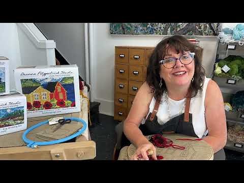 Perfect for Beginners! Deanne Fitzpatrick Rug Hooking Studio