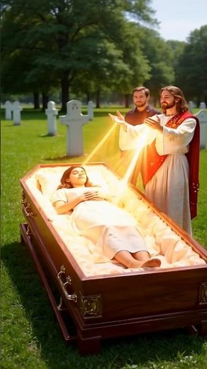 Jesus Raised the Dead Girl from the Tomb #jesús #churchworship #miracle