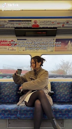 Opaque Tights: A Winter Fashion Woe | OOTD