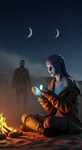 He Walked Out of the Storm—Just Like He Promised | HFY Sci-Fi #hfy #alienandhuman #scifiromance