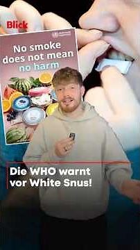 The White Snus Boom: Why the WHO Is Sounding the Alarm! ⚠️
