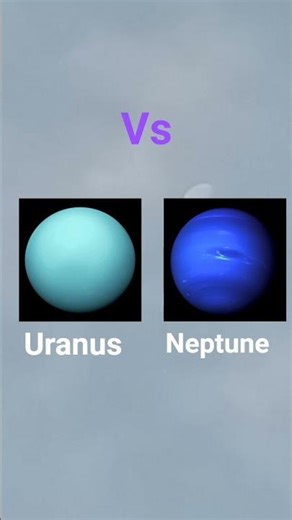 Uranus vs Neptune
