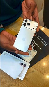 Unboxing iphone 17 Promax Silver