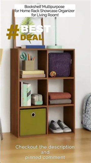The Amazing Multipurpose Bookshelf That Will CHANGE Your Home Decor #shorts #homedecor #bookshelf