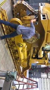 How to re-track a bulldozer