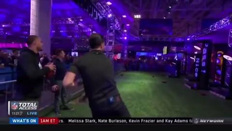 law nation sports: david carr dominates dak prescott in nfl passing competition