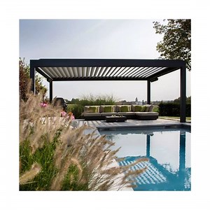 [Hot Item] Pergola en aluminium près de la piscine, pergola en aluminium, profil de pergola, pergola en bois, pergola en aluminium extérieure