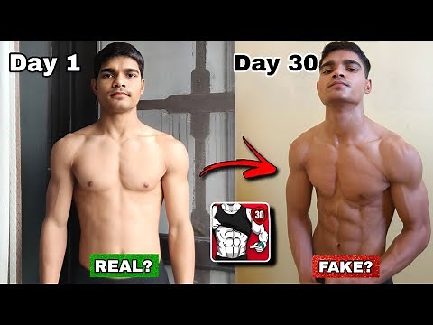 SIX PACK IN 30 DAYS ?? ( Result + App Review )