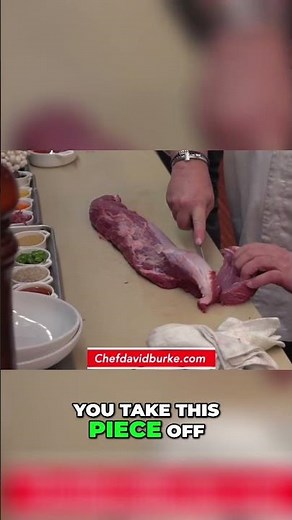 Master Filet Mignon Trimming: Save Money, Use ALL the Trim! #shorts