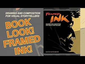 Framed Ink Book Flip Through | Stunning Comic & Graphic Novel Art Techniques Revealed!