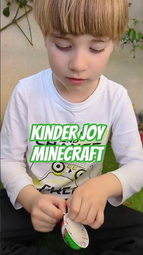 kinderjoy Minecraft #kinderjoyminecraft #huevoskinderminecraft