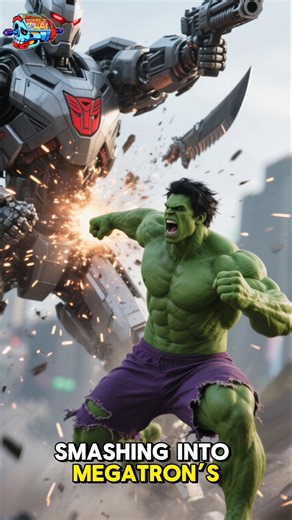 Megatron vs Superman vs Hulk 🔥 Epic Battle for Earth!