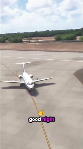 How Pilots Handle Delayed Night Takeoffs #aviation #flightsim