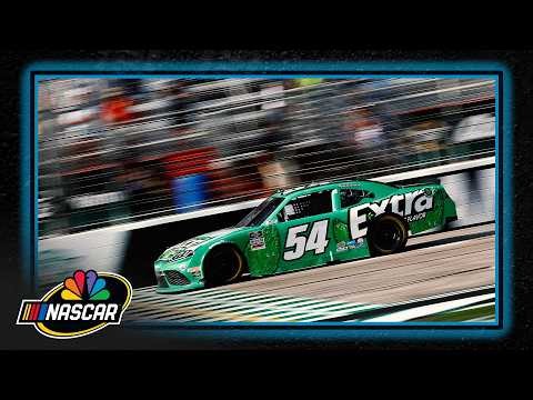 Relive Kyle Busch's final NASCAR O'Reilly Series win at EchoPark Speedway | Motorsports on NBC