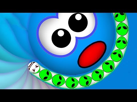 Game rắn ăn trái cây - worms zone.io rắn phàm ăn - Rắn săn mồi #003 | Biggiun Tv