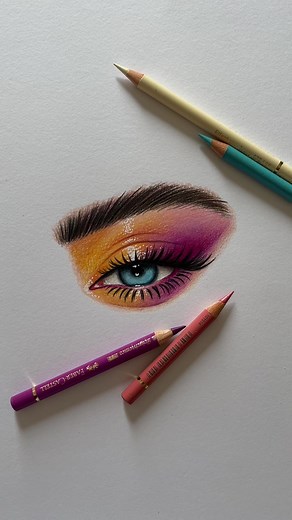 Eye drawing #4yp #viral #fyp #explore #4youpage #اكسبلور #viralvideo #drawingtutorial #foryoupage