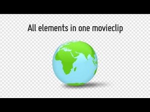 Spinning Earth Globes (looped FLASH animation)