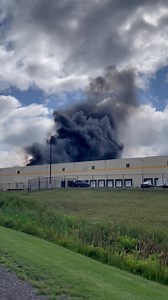 Blakeslee Medline Warehouse Multiple Crews are on scene This is a hell of a fire. Please use caution while traveling in the area #c1mn #blakeslee | Channel 1 Methed Up News