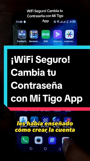 🔒📶 ¡Tutorial: Cambia tu Contraseña WiFi con Mi Tigo App! 📱🔑 En este video tutorial, te mostraré cómo modificar la contraseña de tu WiFi Tigo Hogar de manera segura y sin revelar información sensible. Mantén tu red protegida y disfruta de conectividad sin preocupaciones. Sigue los pasos simples que compartimos para asegurar tu privacidad. ¡Aprendamos juntos a fortalecer la seguridad de nuestras redes! 💪🔌 Recuerda, nunca compartas tu contraseña en línea. Comparte este tutorial con tus amigos