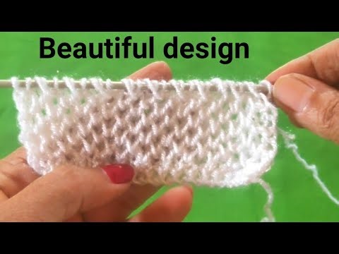 Easiest sweater design. Beautiful and Elegant. In Hindi. Beautiful Design