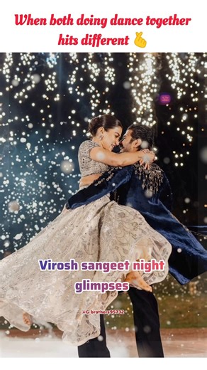 Bride performance vs Virosh performance #shorts #virosh #sangeetdance #wedding #rashmikamandanna