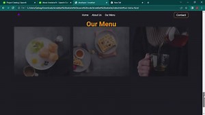 A quick responsive website developed in pure HTML, CSS, JavaScript and PHP
