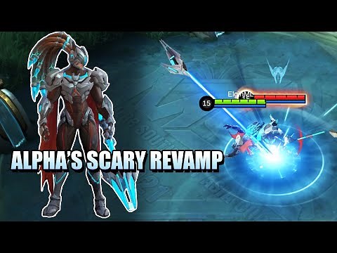NEW ULTIMATE FOR ALPHA - ALPHA'S REVAMP IN ADVANCE SEVER MOBILE LEGENDS