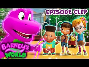 Helping in the Garden with Friends | Adventures for Kids | Barney's World