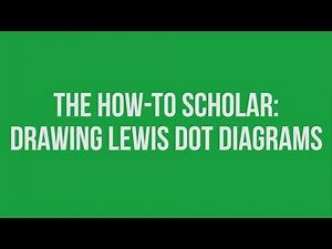 DRAWING LEWIS DOT DIAGRAMS FOR REPRESENTATIVE ELEMENTS