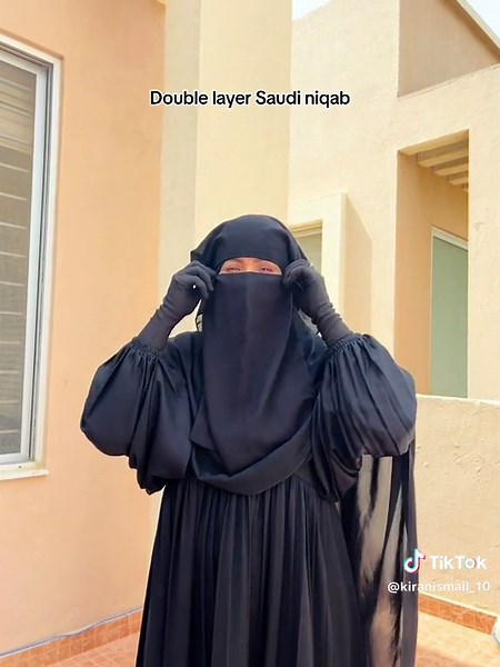 Tutorial for Double Layer Saudi Niqab