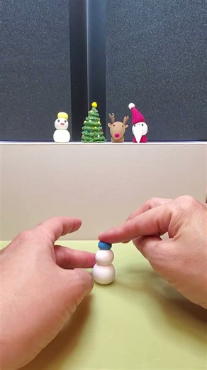 雪だるまを作ってみた #雪だるま #クリスマス #ハンドメイド