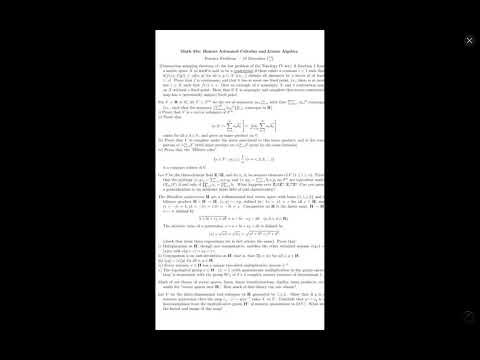 Hardest exam in the world. Math 55a exam paper.#physics #physicsexam.