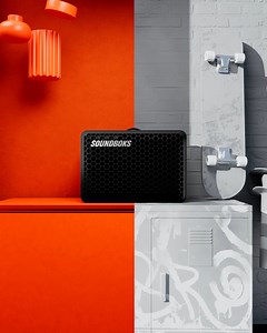 This is the SOUNDBOKS Go. Something smaller from SOUNDBOKS. But with all the concert-level sound, bass, battery life, durability, capability and connectivity that make a Bluetooth Performance Speaker. Developing the SOUNDBOKS Go wasn’t simply about shrinking a SOUNDBOKS. We wanted to reshape and reorient to create a sound and an interface that was still unmistakably us and unlike any other. The concert-level experience for daily listening. Something that connects to our world. And gives the SOUN
