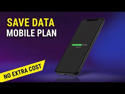 How to Save Data on Your Mobile Plan - simple way