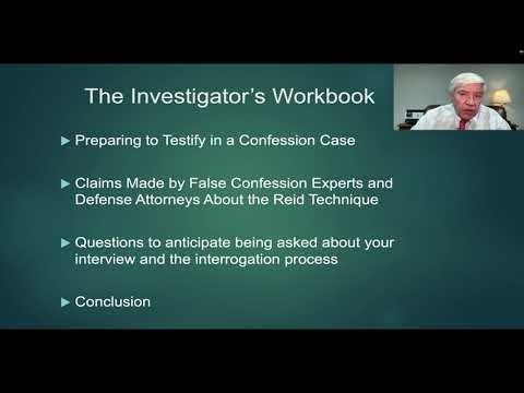 Investigator's Workbook and Notebook