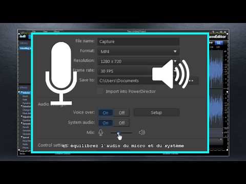 CyberLink PowerDirector | Enregistrez l'écran du PC