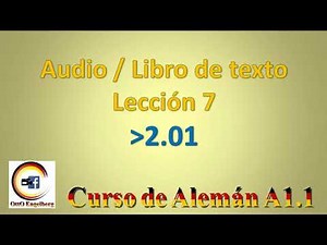 Audio / Libro de texto / 2.01