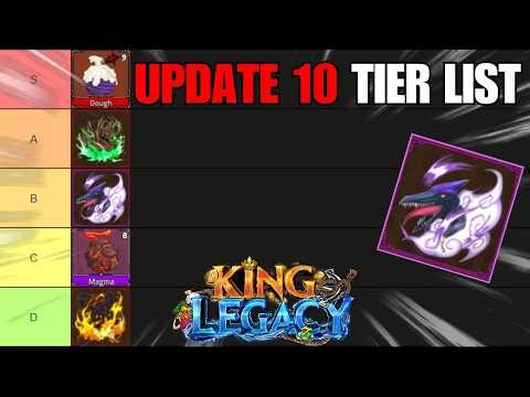 The Best PVE Tier List For Update 10 | King Legacy