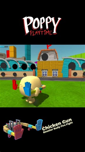 GrabPack no Chicken Gun #chickengunshorts #poppyplaytime