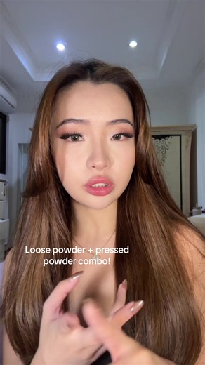 How to use both loose powder ANDDD pressed powder Loose powder: laura mercier Pressed powder: esqa