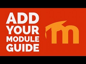 Add your Module Guide to Moodle