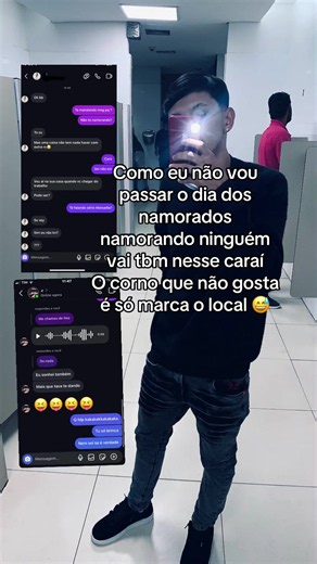 Deu vontade até de marcar🤣 #fyp #diasdosnamorados #vaiprofycaramba | single on valentine's day