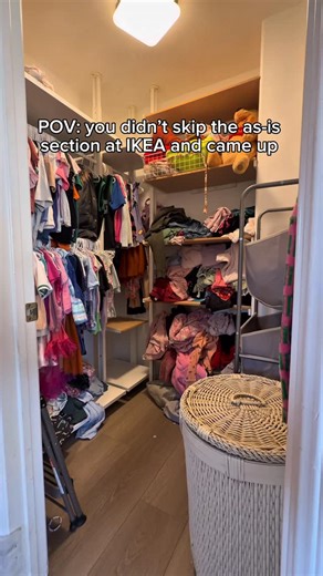 Finally installing the last shelves and watching this closet come together felt so satisfying 🤍 From barely functioning to fully functional — now everything has a home and I still have room. Would you redo your closet yourself? | Jenny DIY home